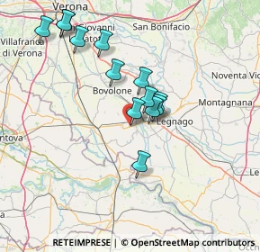 Mappa Via del Lavoro, 37058 Sanguinetto VR, Italia (13.28462)