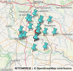 Mappa Via dell'Industria, 46033 Castel D'ario MN, Italia (9.665)