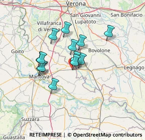 Mappa Via dell'Industria, 46033 Castel D'ario MN, Italia (10.72385)