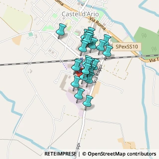 Mappa Via dell'Industria, 46033 Castel D'ario MN, Italia (0.27143)