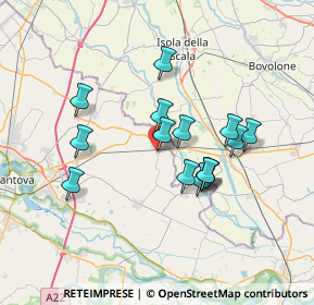 Mappa Via dell'Industria, 46033 Castel D'ario MN, Italia (5.96867)