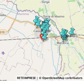 Mappa Via dell'Industria, 46033 Castel D'ario MN, Italia (1.233)