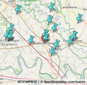 Mappa Via Vittorio Emanuele, 26841 Casalpusterlengo LO, Italia (8.114)