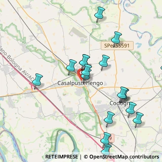 Mappa Via Vittorio Emanuele, 26841 Casalpusterlengo LO, Italia (5.059)