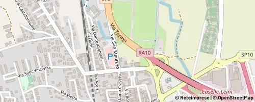 Mappa Caselle Torinese