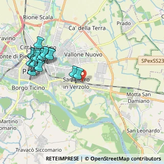 Mappa Via F.lli, 27100 Pavia PV, Italia (2.3805)