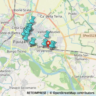 Mappa Via F.lli, 27100 Pavia PV, Italia (1.67214)