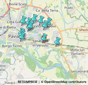 Mappa Via F.lli, 27100 Pavia PV, Italia (1.64538)