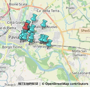 Mappa Via F.lli, 27100 Pavia PV, Italia (1.5335)