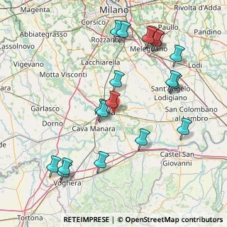 Mappa Via F.lli, 27100 Pavia PV, Italia (18.02684)