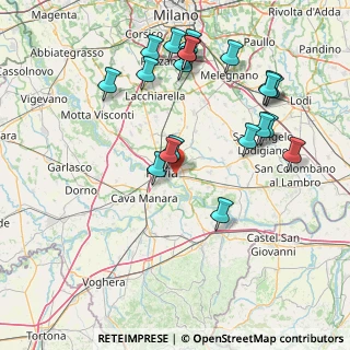 Mappa Via F.lli, 27100 Pavia PV, Italia (17.2565)