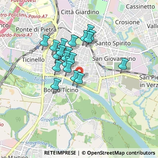 Mappa Via Porta Nuova, 27100 Pavia PV, Italia (0.737)