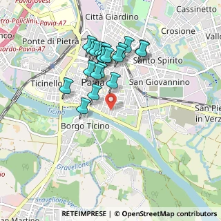 Mappa Via Porta Nuova, 27100 Pavia PV, Italia (0.8365)