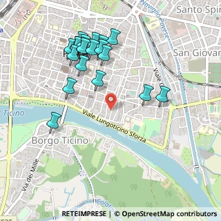 Mappa Via Porta Nuova, 27100 Pavia PV, Italia (0.528)