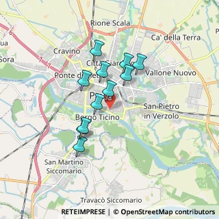 Mappa Via Porta Nuova, 27100 Pavia PV, Italia (1.37545)
