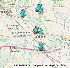 Mappa Via Cavour, 26841 Casalpusterlengo LO, Italia (13.68909)