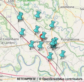 Mappa Via Cavour, 26841 Casalpusterlengo LO, Italia (6.188)