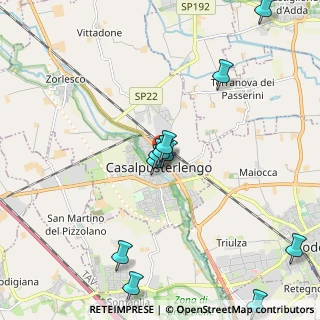 Mappa Via Cavour, 26841 Casalpusterlengo LO, Italia (2.27364)