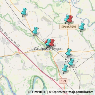 Mappa Via Cavour, 26841 Casalpusterlengo LO, Italia (3.98182)