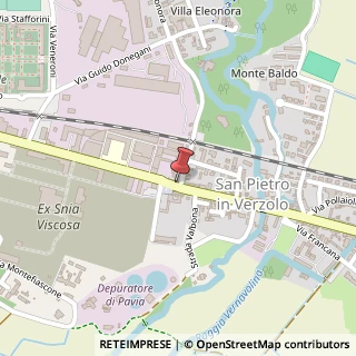 Mappa Via San Pietro in Verzolo, 4, 27100 Pavia, Pavia (Lombardia)
