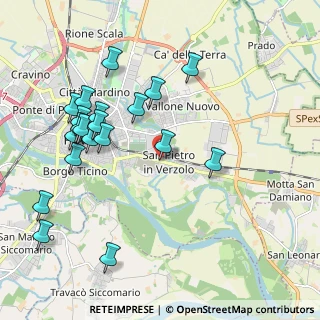 Mappa Via Molino Tre Mole, 27100 Pavia PV, Italia (2.2215)