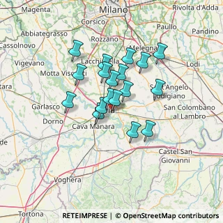 Mappa Via Molino Tre Mole, 27100 Pavia PV, Italia (10.34222)