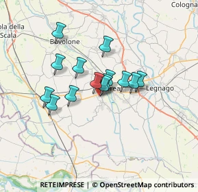 Mappa Via Eugenio Montale, 37052 Casaleone VR, Italia (4.87286)