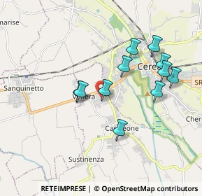 Mappa Via Eugenio Montale, 37052 Casaleone VR, Italia (1.70455)