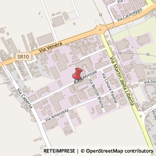 Mappa Via Eugenio Montale, 37052 Casaleone VR, Italia, 37052 Casaleone, Verona (Veneto)