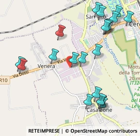 Mappa Via Eugenio Montale, 37052 Casaleone VR, Italia (1.218)