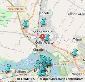 Mappa Via Jan Palach, 46100 Mantova MN, Italia (2.5625)