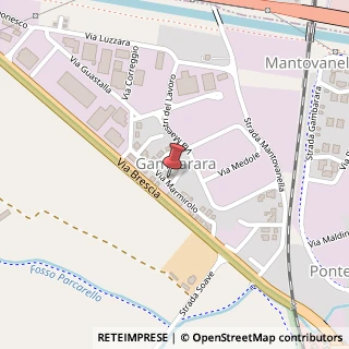 Mappa Via Marmirolo, 21, 46100 Mantova, Mantova (Lombardia)