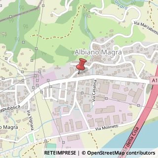 Mappa Via Don Pietro Corsini, 79, 54011 Aulla, Massa-Carrara (Toscana)