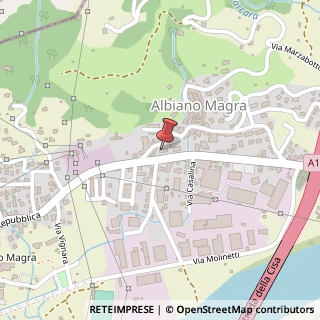 Mappa Via Don Pietro Corsini, 77, 54011 Aulla, Massa-Carrara (Toscana)