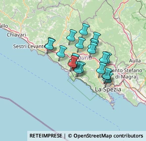 Mappa Località Albero d'Oro, 19015 Levanto SP, Italia (9.584)