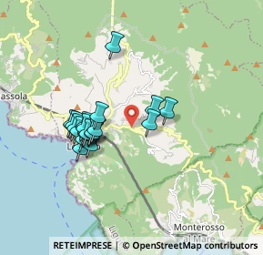 Mappa Località Albero d'Oro, 19015 Levanto SP, Italia (1.5125)