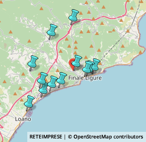 Mappa Piazza di Porta Testa, 17024 Finale Ligure SV, Italia (3.35167)