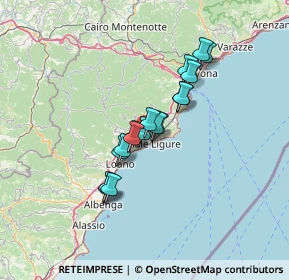 Mappa Piazza di Porta Testa, 17024 Finale Ligure SV, Italia (9.75588)