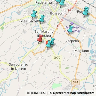 Mappa Via Gandhi 13 Zona Artigianale San Martino In Strada, 47121 Forlì FC, Italia (2.97231)