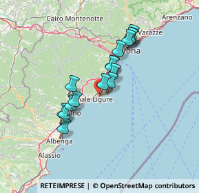 Mappa Porto Capo San Donato, 17024 Finale Ligure SV, Italia (11.5275)