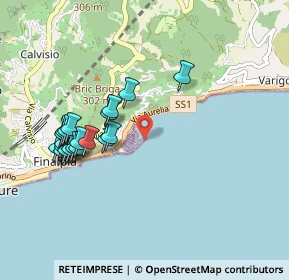 Mappa Porto Capo San Donato, 17024 Finale Ligure SV, Italia (0.965)