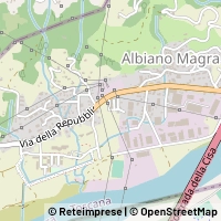 Map Aulla