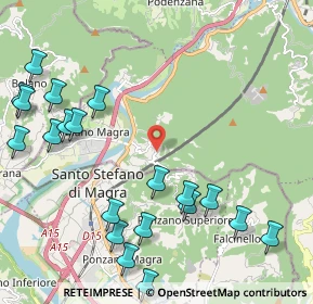 Mappa N Caprigliola, 54011 Aulla MS, Italia (2.748)