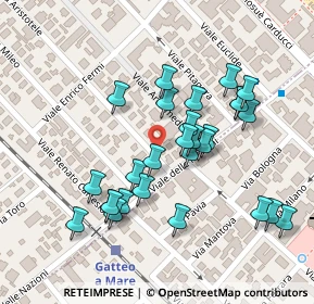 Mappa Via delle Nazioni, 47042 Villamarina FC, Italia (0.1)