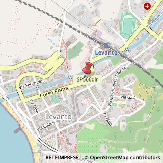 Mappa Corso Roma, 19015 Levanto, La Spezia (Liguria)