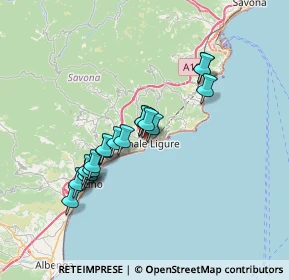 Mappa Via Domenico Brunenghi, 17024 Finale Ligure SV, Italia (6.02556)