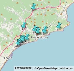 Mappa Via Domenico Brunenghi, 17024 Finale Ligure SV, Italia (2.98714)