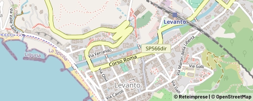 Mappa Levanto