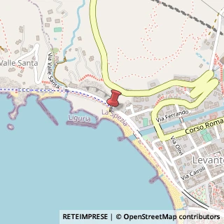 Mappa 19015 Valle Santa Sp, 19015 Levanto, La Spezia (Liguria)