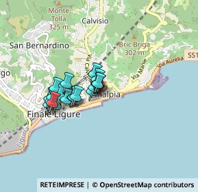 Mappa Via Santuario, 17024 Finale Ligure SV, Italia (0.624)